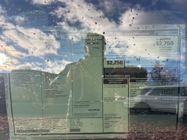 New 2026 Honda Odyssey EX-L image 5