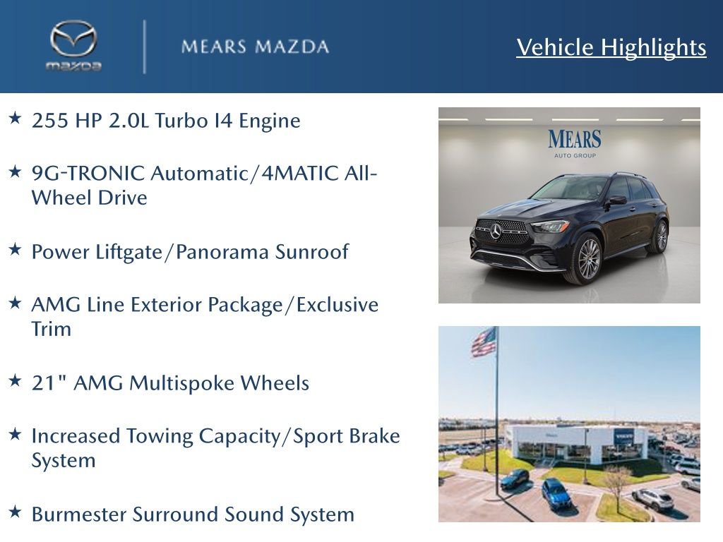 Used 2024 Mercedes-Benz GLE 350 4MATIC image 2