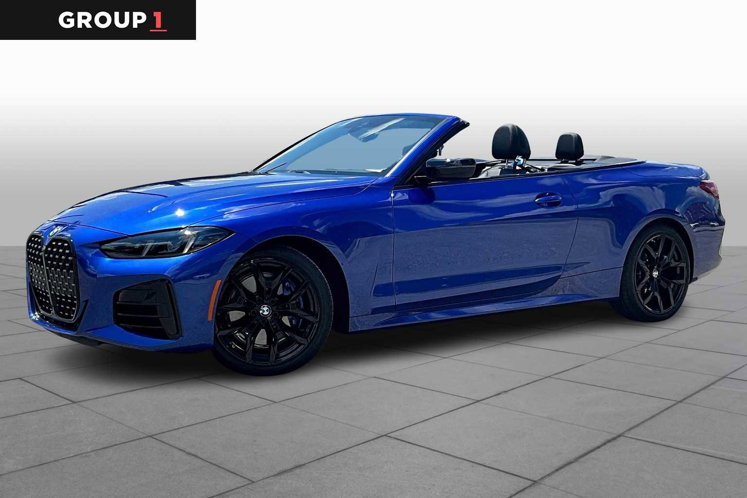 New 2025 BMW 430i Convertible w/ M Sport Package