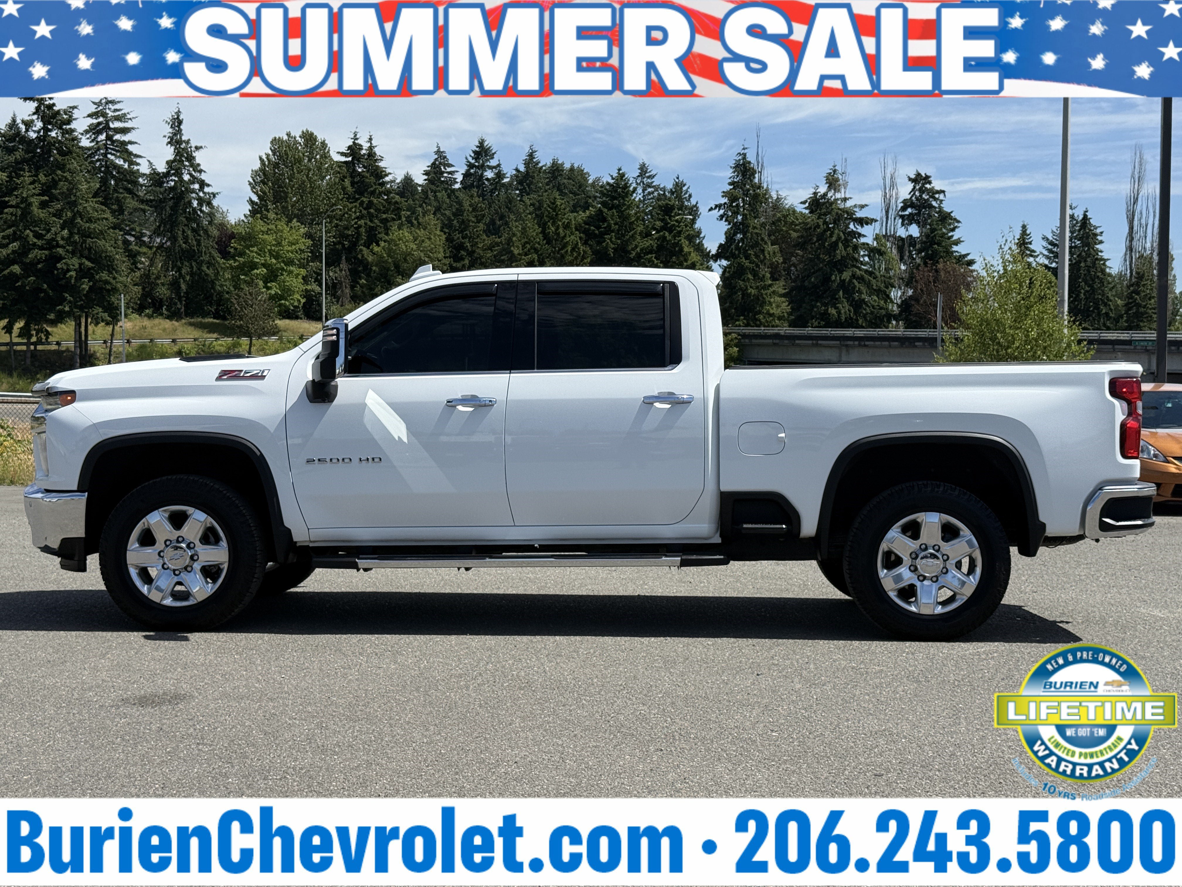 Used 2020 Chevrolet Silverado 2500 LTZ w/ LTZ Plus Package AWD/4WD image 2