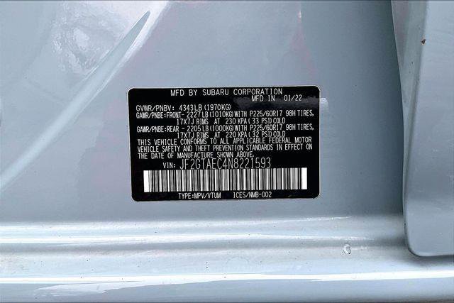 Used 2022 Subaru Crosstrek 2.0i Premium w/ Moonroof Package image 19