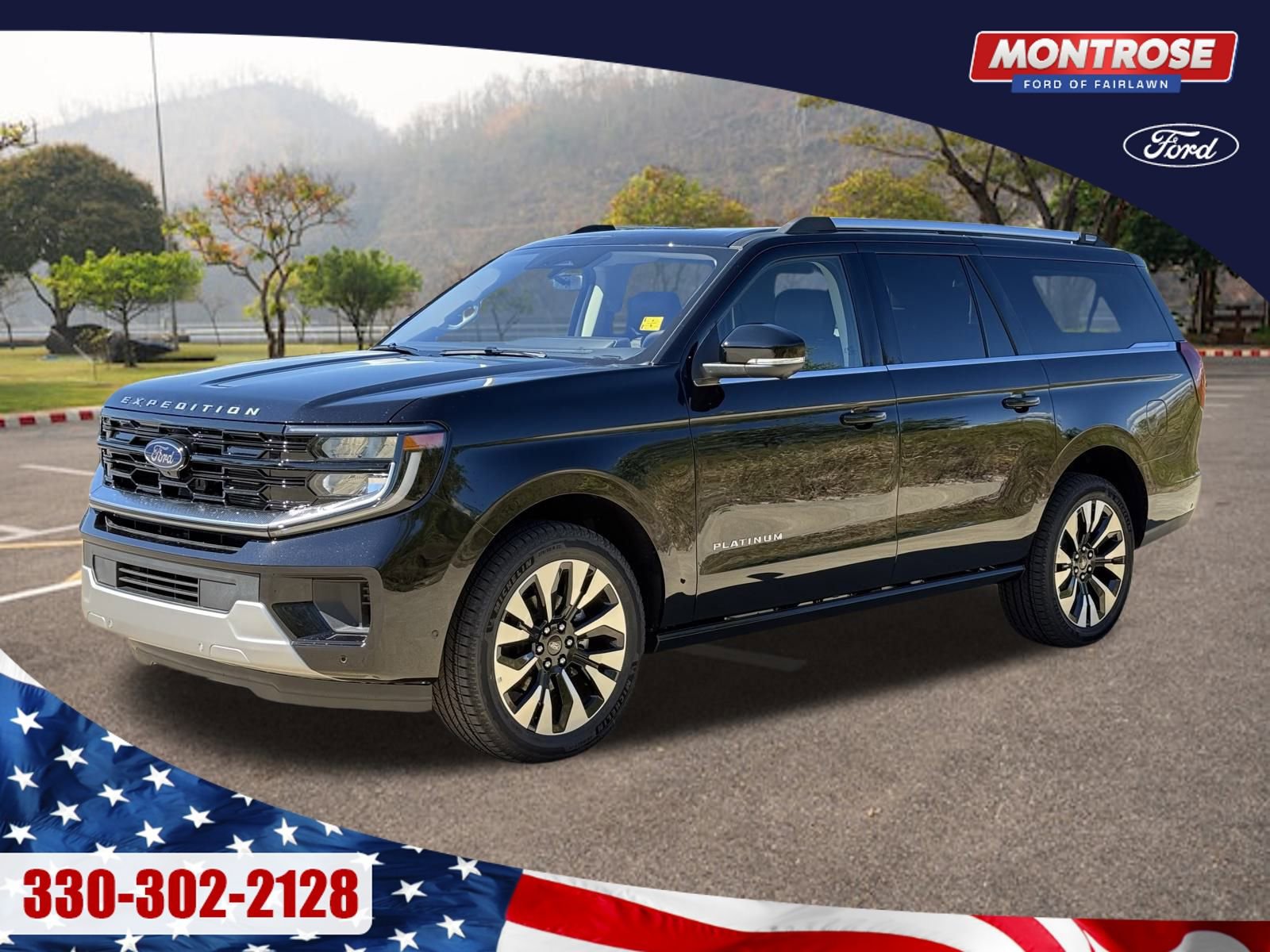 New 2025 Ford Expedition Max Platinum w/ Platinum Ultimate Package