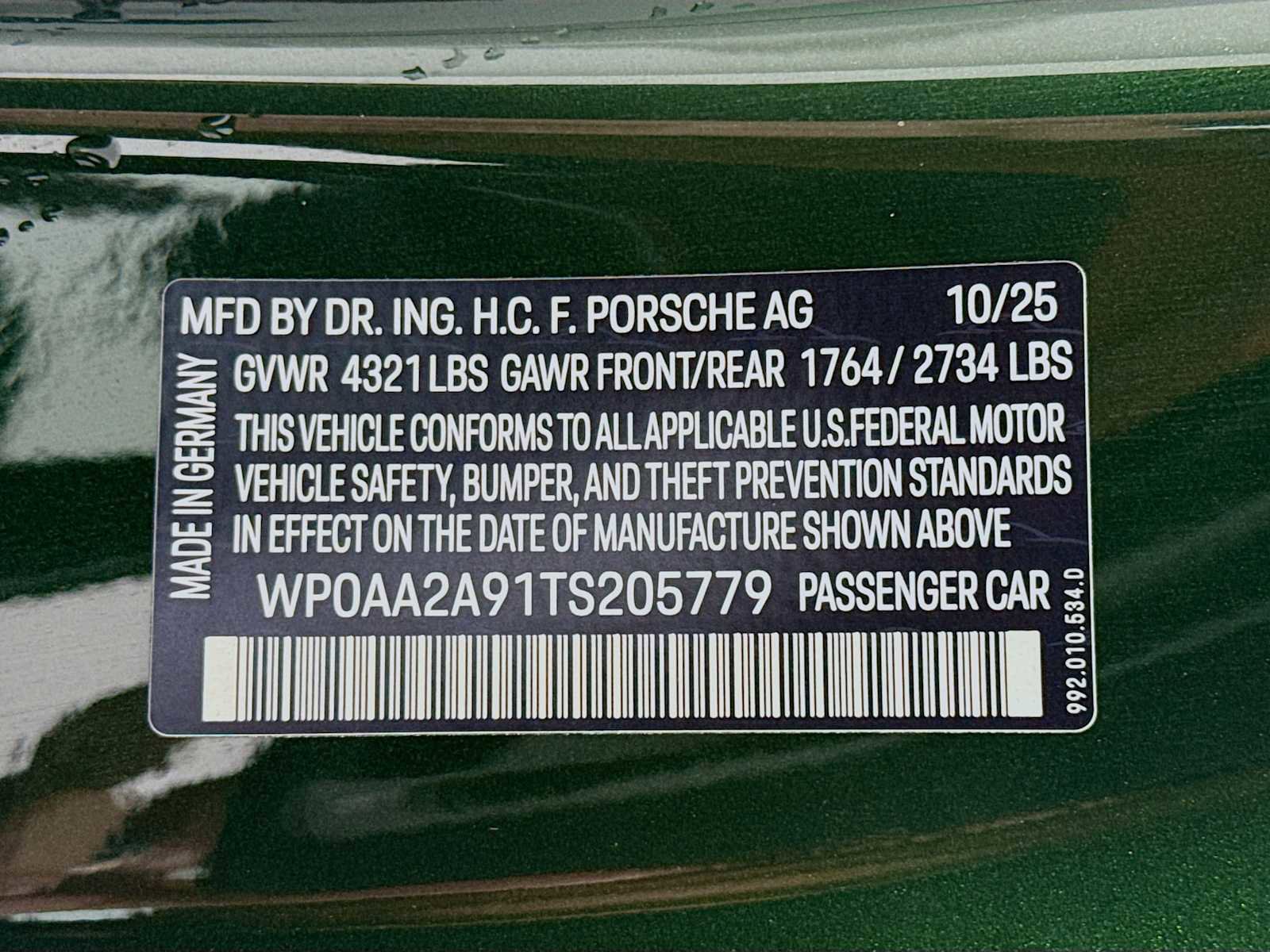 New 2026 Porsche 911 Carrera image 32