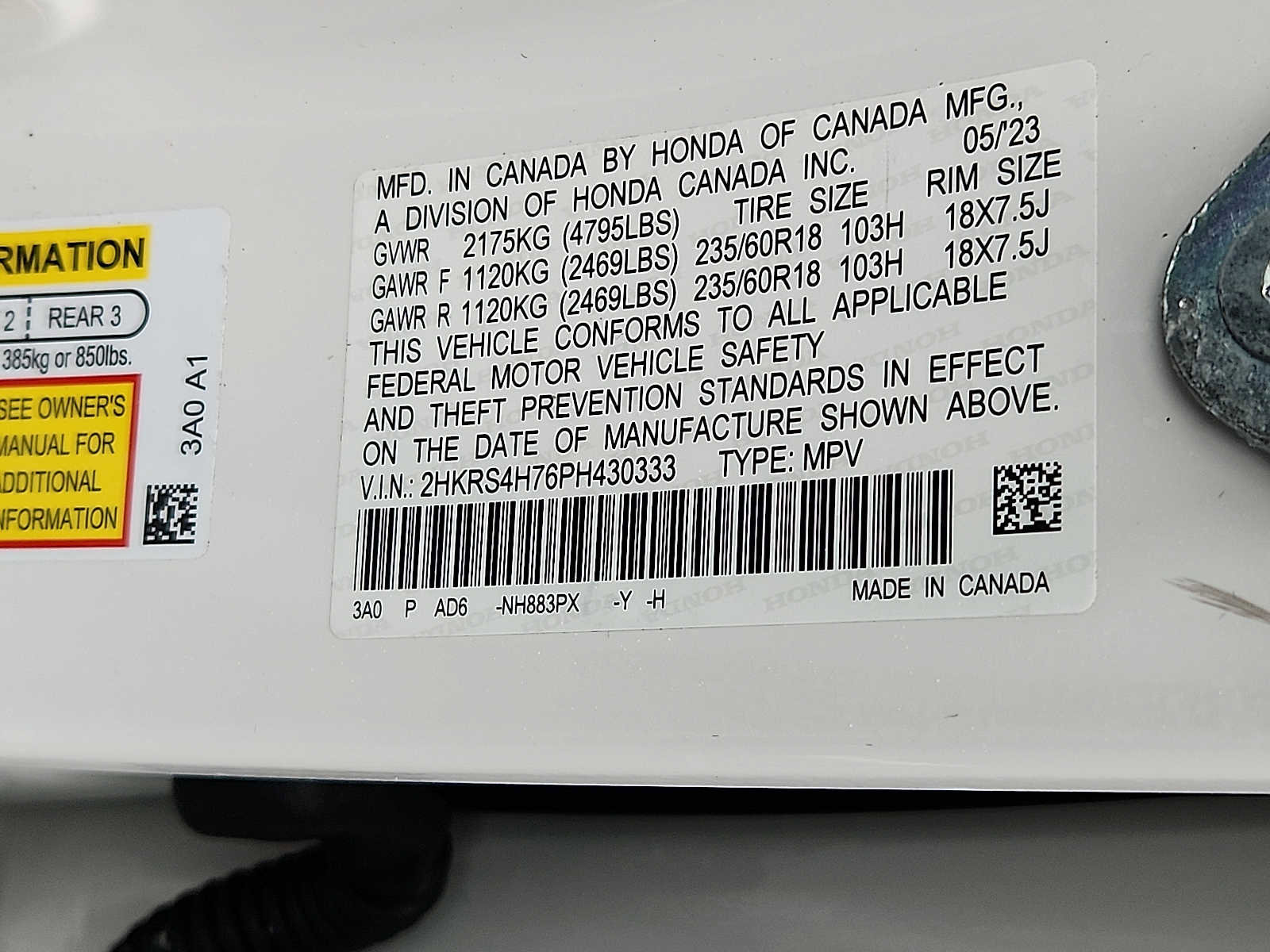 Used 2023 Honda CR-V EX-L image 27