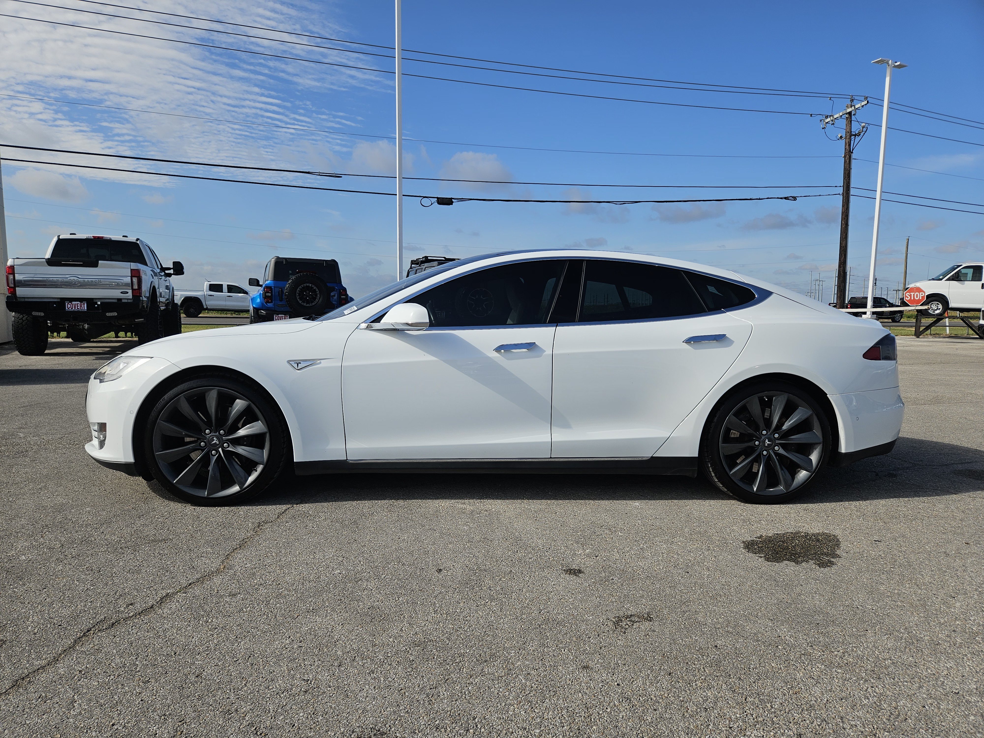 Used 2015 Tesla Model S 85D AWD/4WD image 4