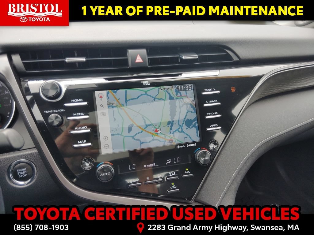 Certified 2020 Toyota Camry XSE w/ Navigation Package FWD image 24