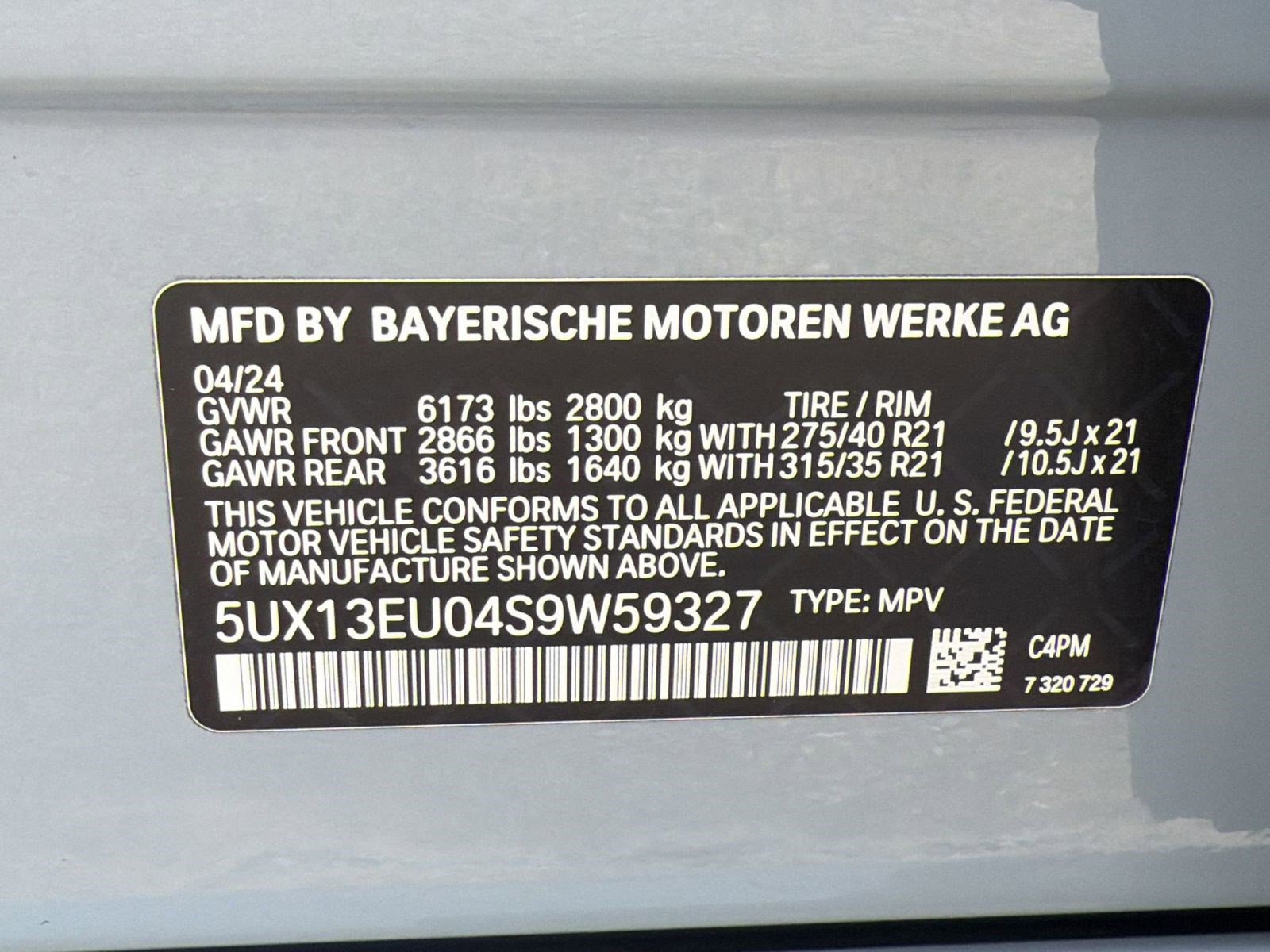 Used 2025 BMW X5 sDrive40i w/ M Sport Package image 19