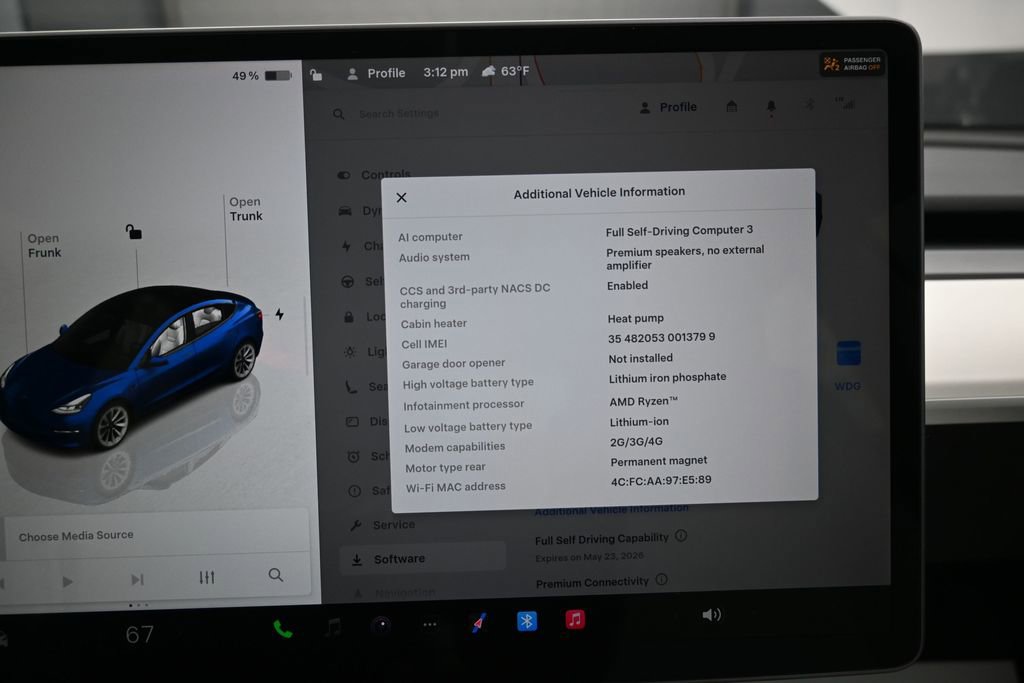 Used 2023 Tesla Model 3 Standard Range RWD image 18