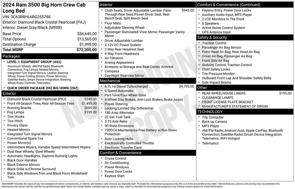 Used 2024 RAM 3500 Big Horn image 6