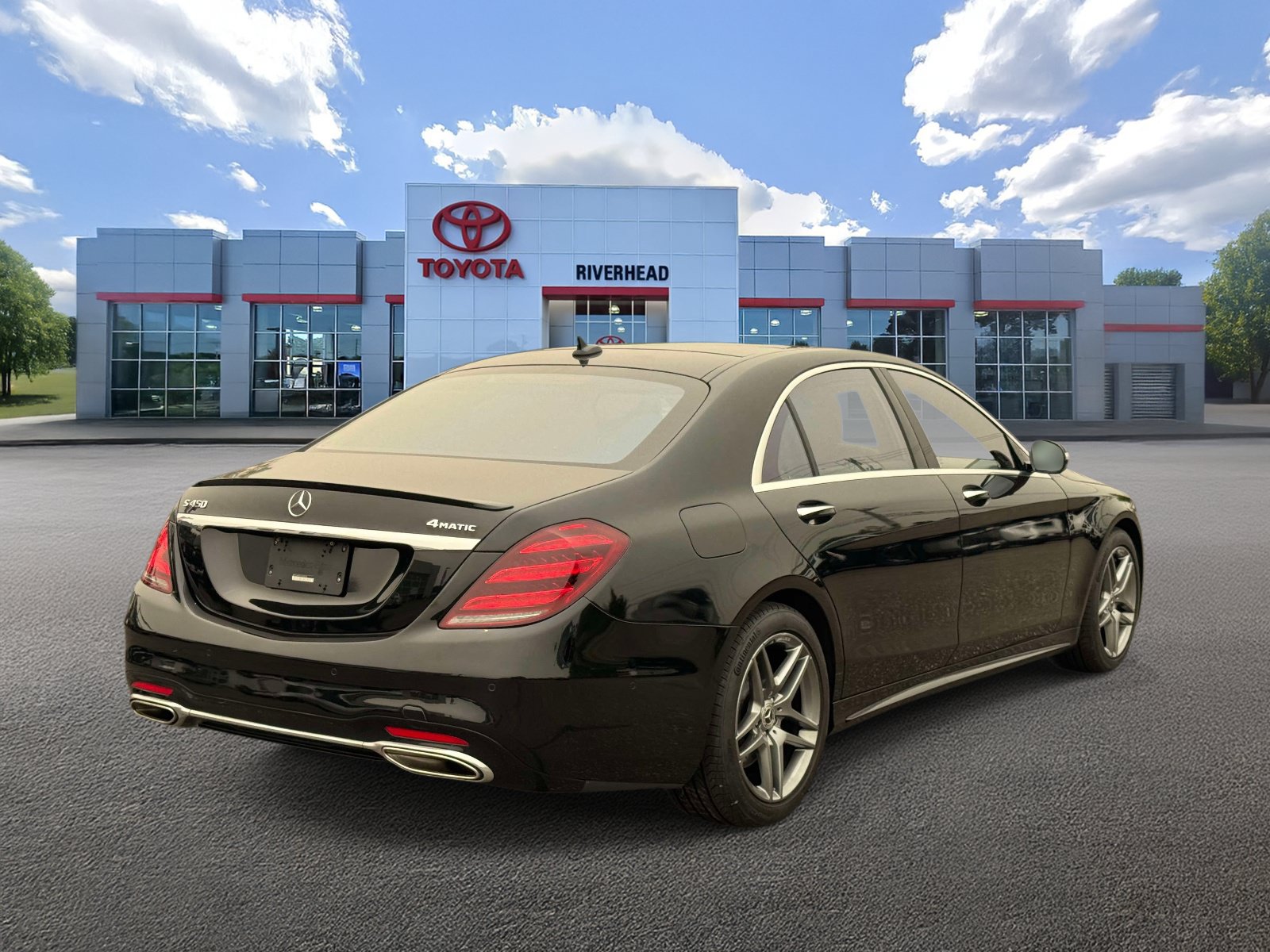 Used 2020 Mercedes-Benz S 450 4MATIC Sedan w/ AMG Line Exterior image 6