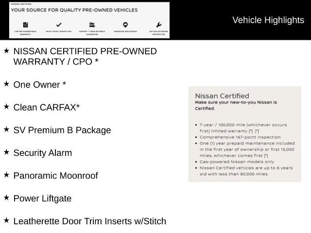 Certified 2023 Nissan Rogue SV w/ SV Premium B Package image 5