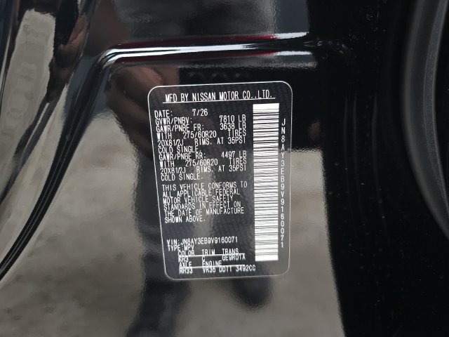 New 2027 Nissan Armada Platinum AWD/4WD image 35