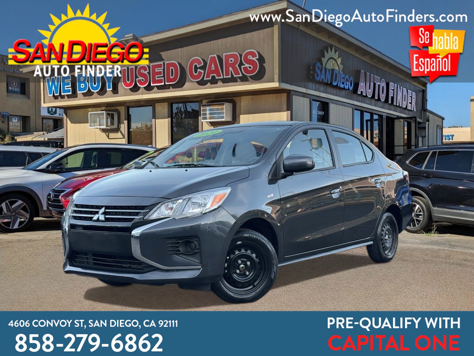 Used 2024 Mitsubishi Mirage G4 Black Edition FWD image 1