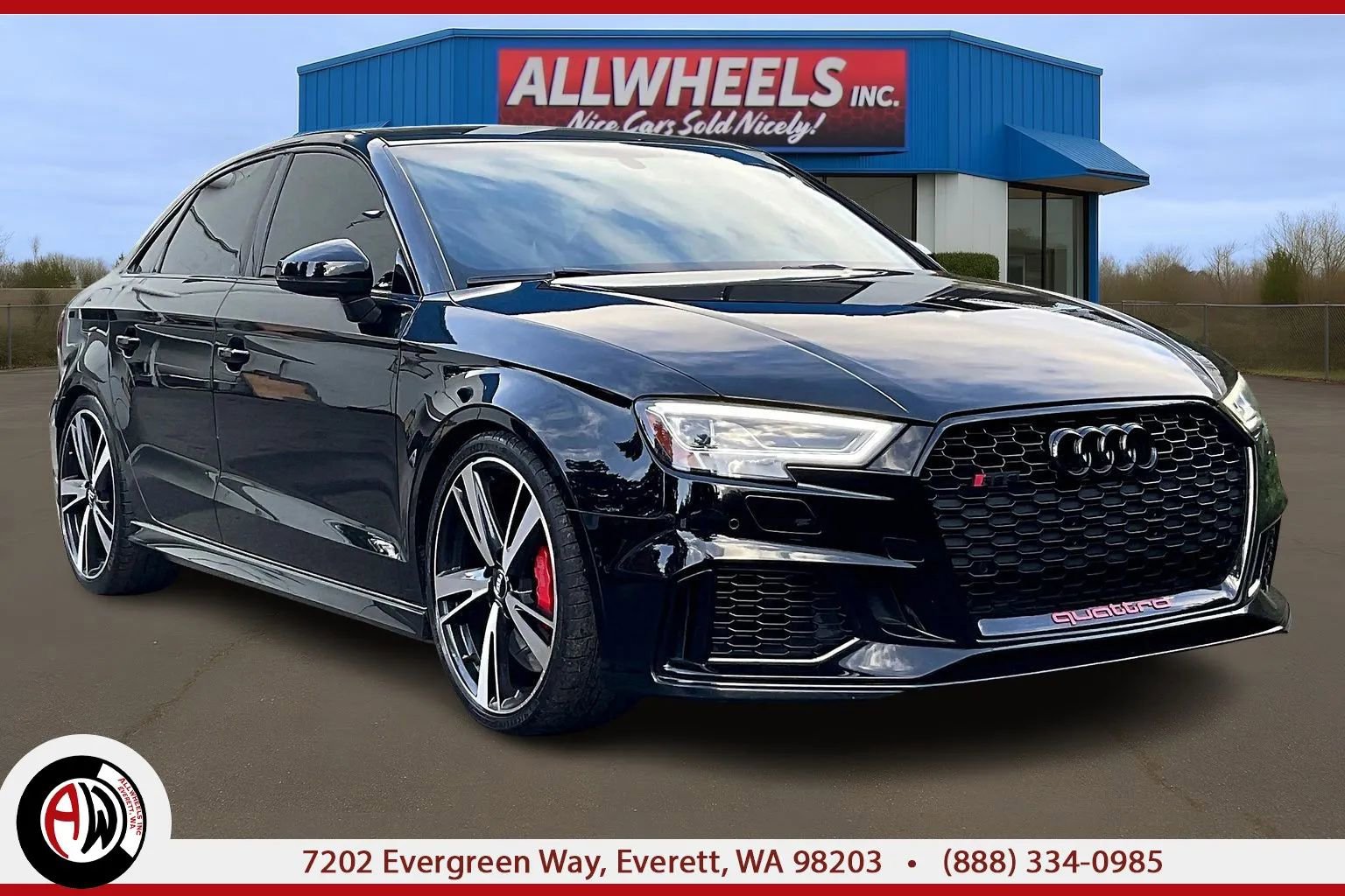 Used 2018 Audi RS 3 w/ Technology Package