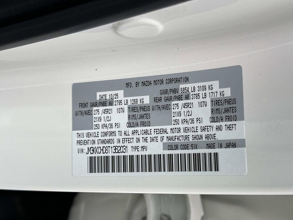 New 2026 MAZDA CX-90 3.3 Turbo w/ Premium Sport Pkg image 30