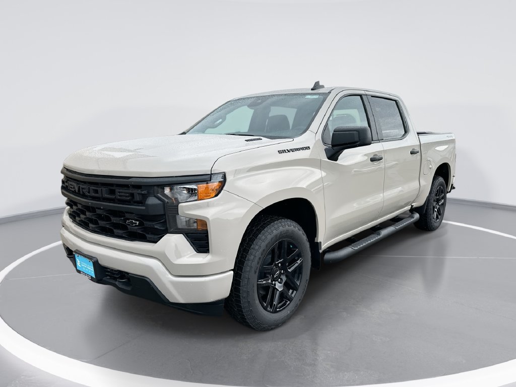 New 2026 Chevrolet Silverado 1500 Custom w/ Turbomax Blackout Package