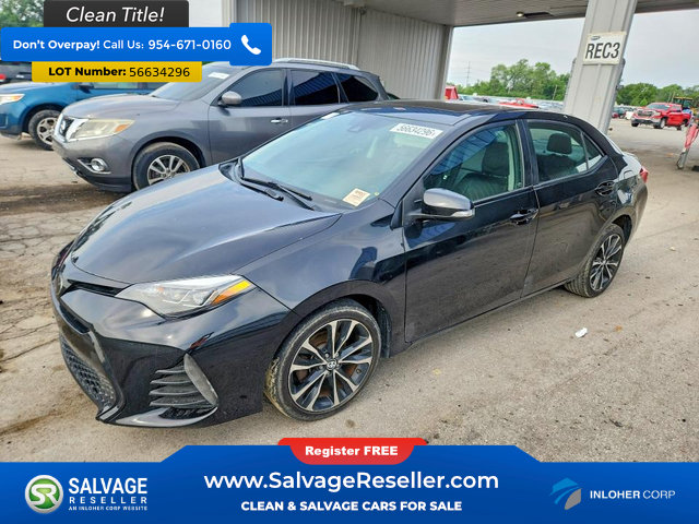 Used 2017 Toyota Corolla XSE w/ Carpet Mat Package (TMS) FWD image 1