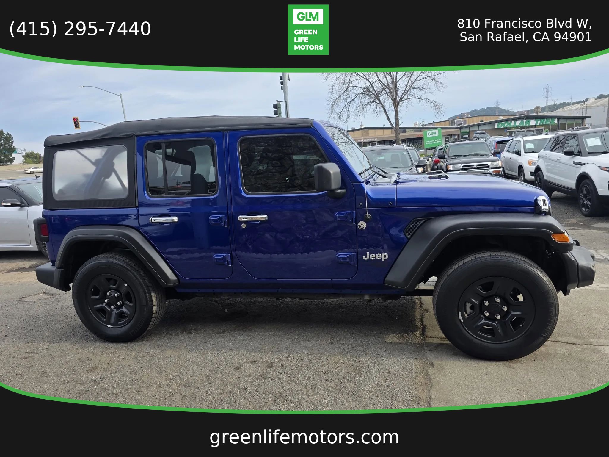 Used 2020 Jeep Wrangler Unlimited Sport image 4