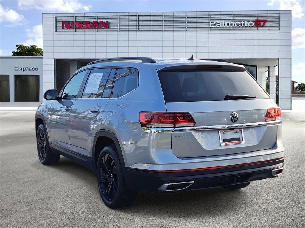 Used 2022 Volkswagen Atlas SE w/ Panoramic Sunroof Package image 4