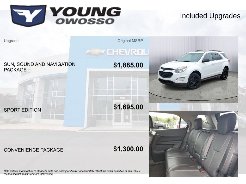 Used 2017 Chevrolet Equinox LT AWD/4WD image 4