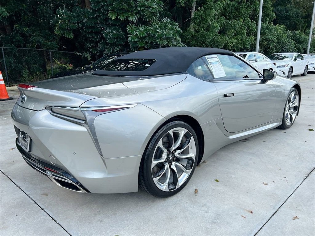 Certified 2021 Lexus LC 500 Convertible w/ Touring Package image 7