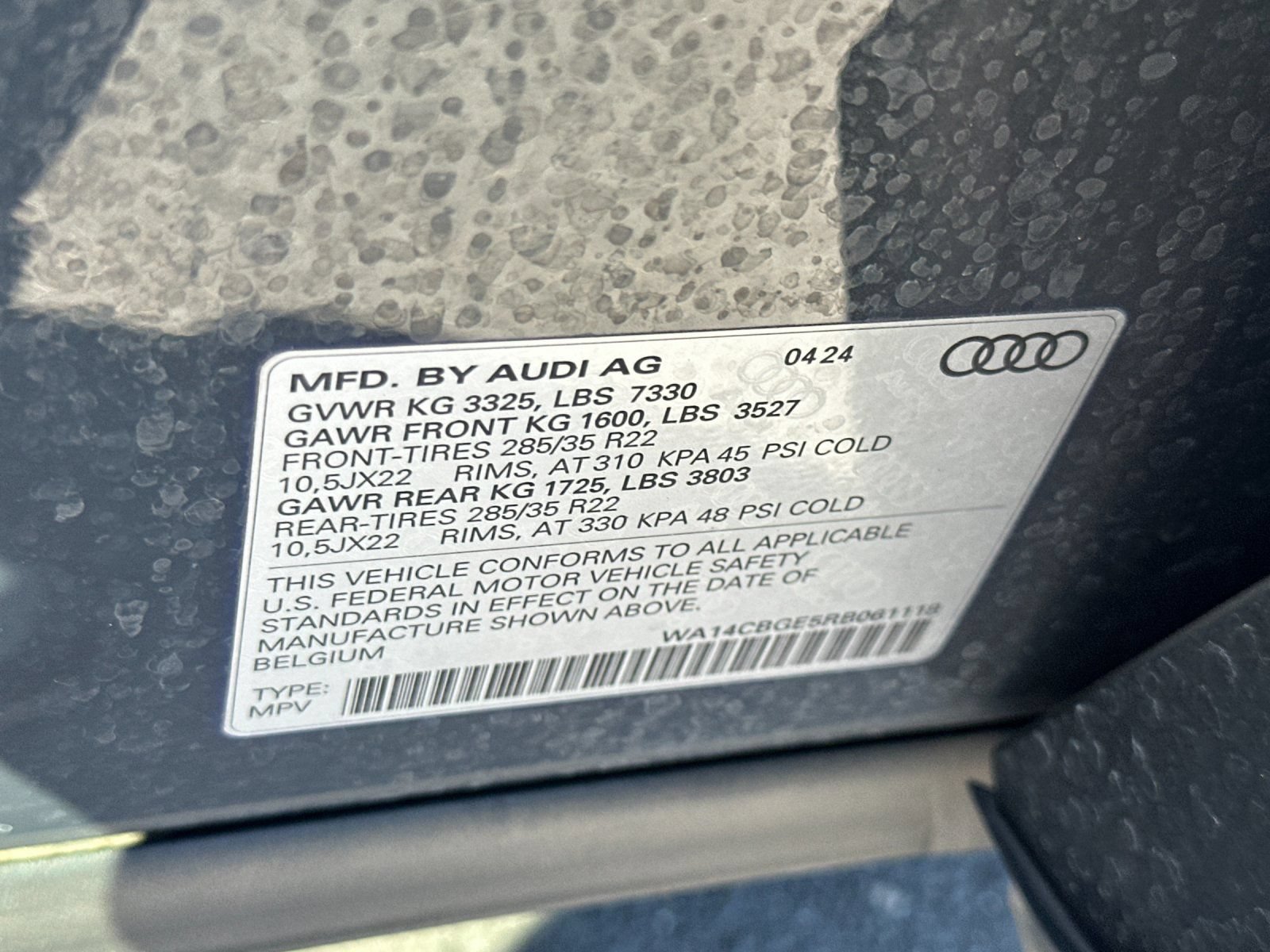 Used 2024 Audi SQ8 e-tron Premium Plus w/ Black Optic Package AWD/4WD image 28