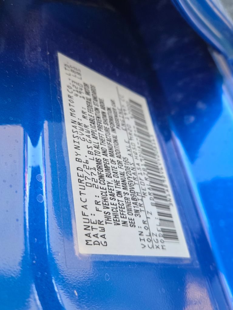 New 2027 Nissan Sentra SR w/ Floor Mat Package FWD image 16