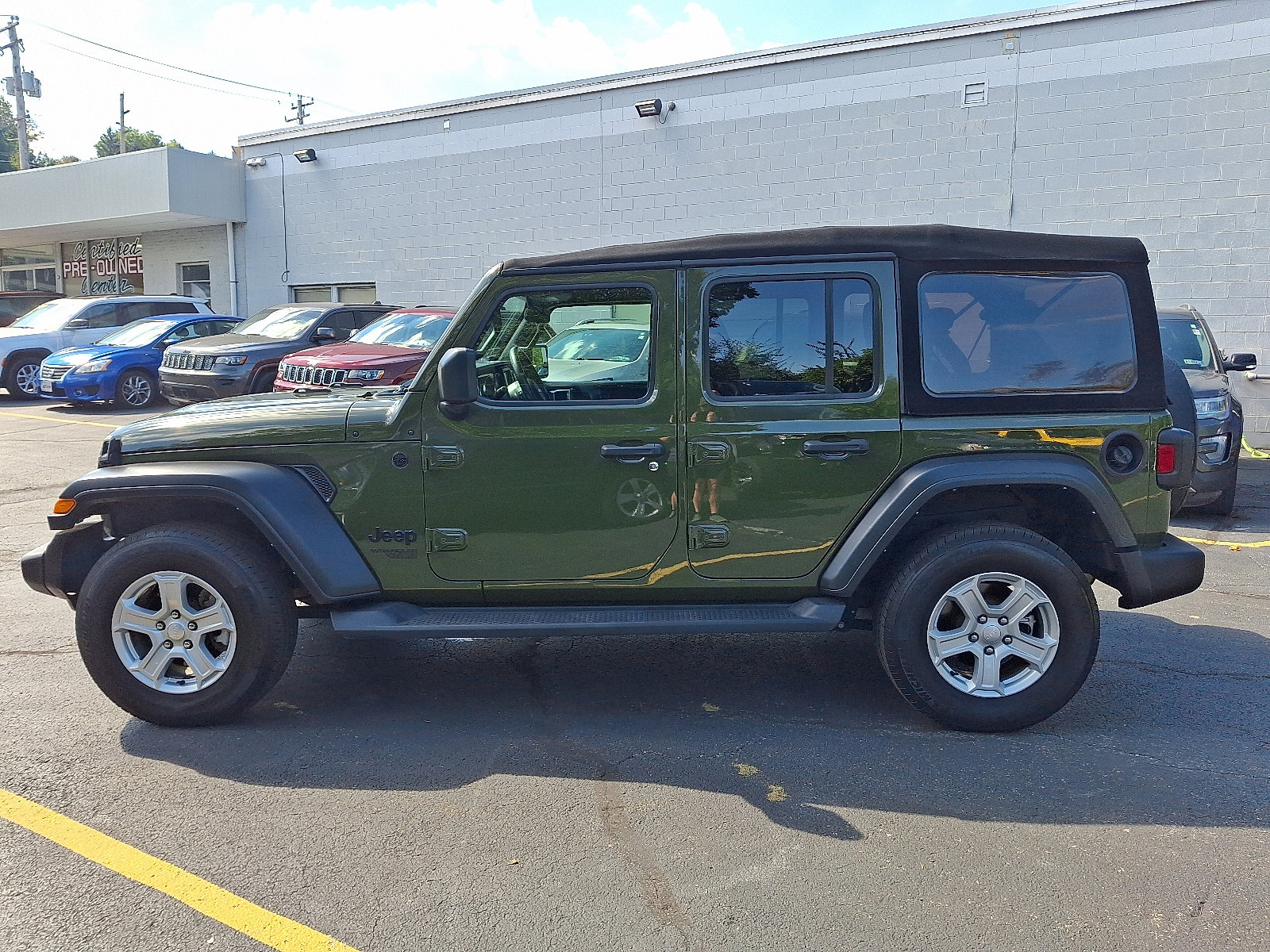Certified 2021 Jeep Wrangler Unlimited Sport image 4