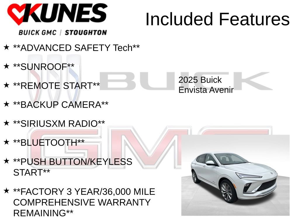 New 2025 Buick Envista Avenir image 2