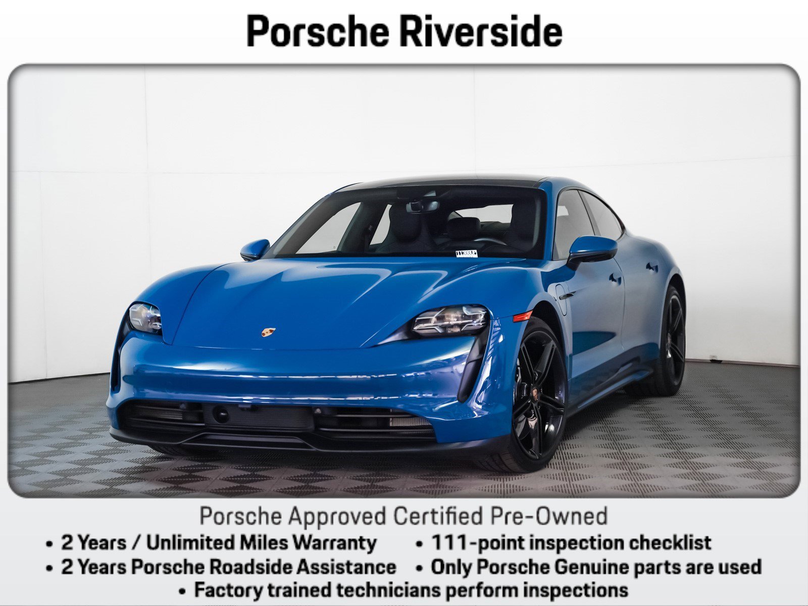 Certified 2021 Porsche Taycan 4S