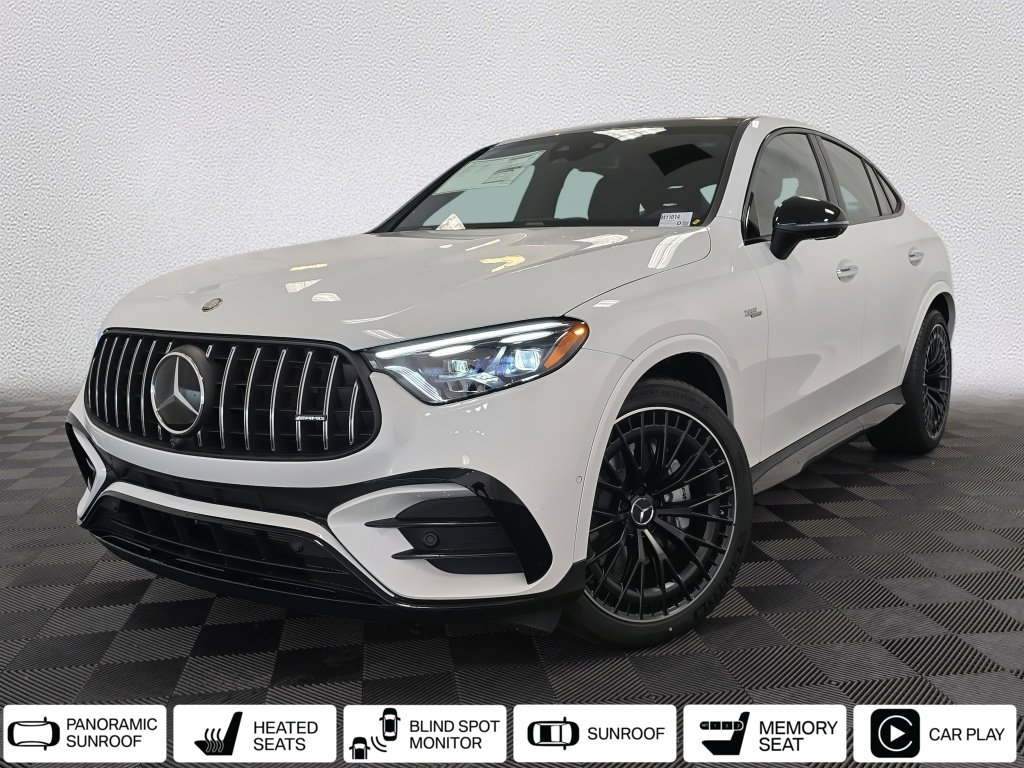 New 2026 Mercedes-Benz GLC 43 AMG 4MATIC Coupe
