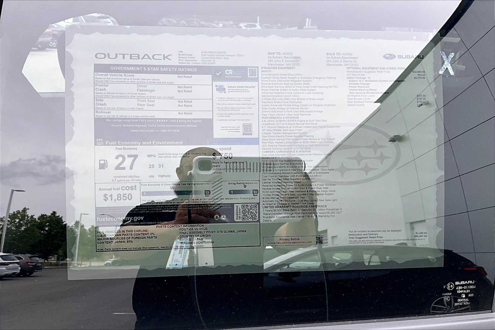 New 2026 Subaru Outback Premium AWD/4WD image 18