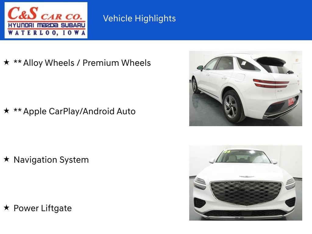 New 2026 Genesis GV70 2.5T AWD/4WD image 7