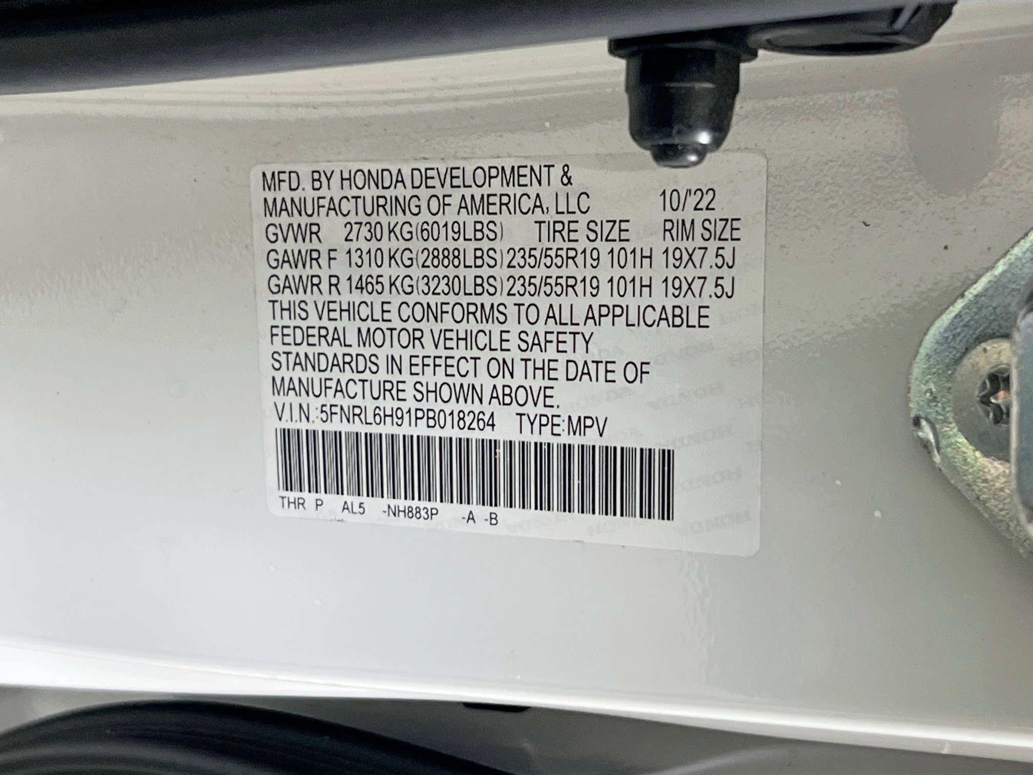 Used 2023 Honda Odyssey Elite image 35