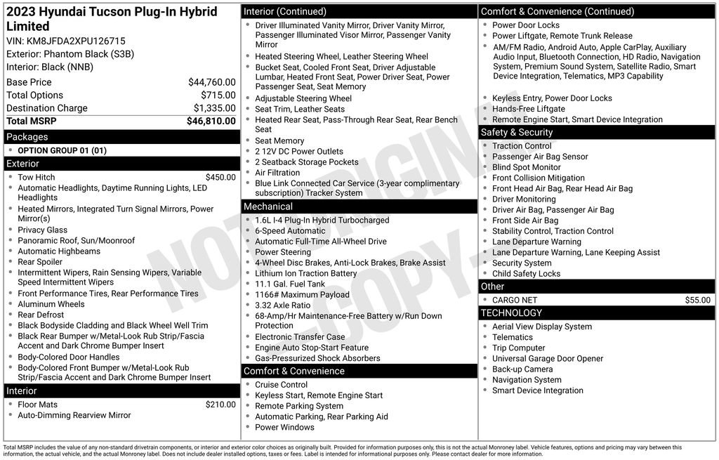 Used 2023 Hyundai Tucson Limited image 7