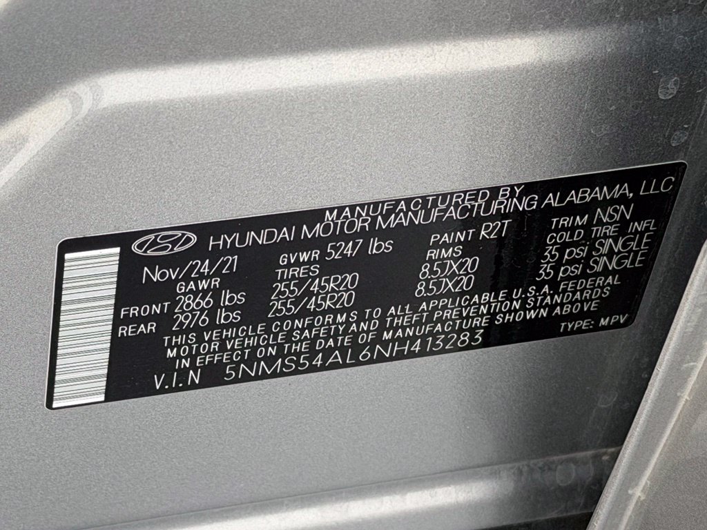 Used 2022 Hyundai Santa Fe Calligraphy w/ Cargo Package FWD image 29