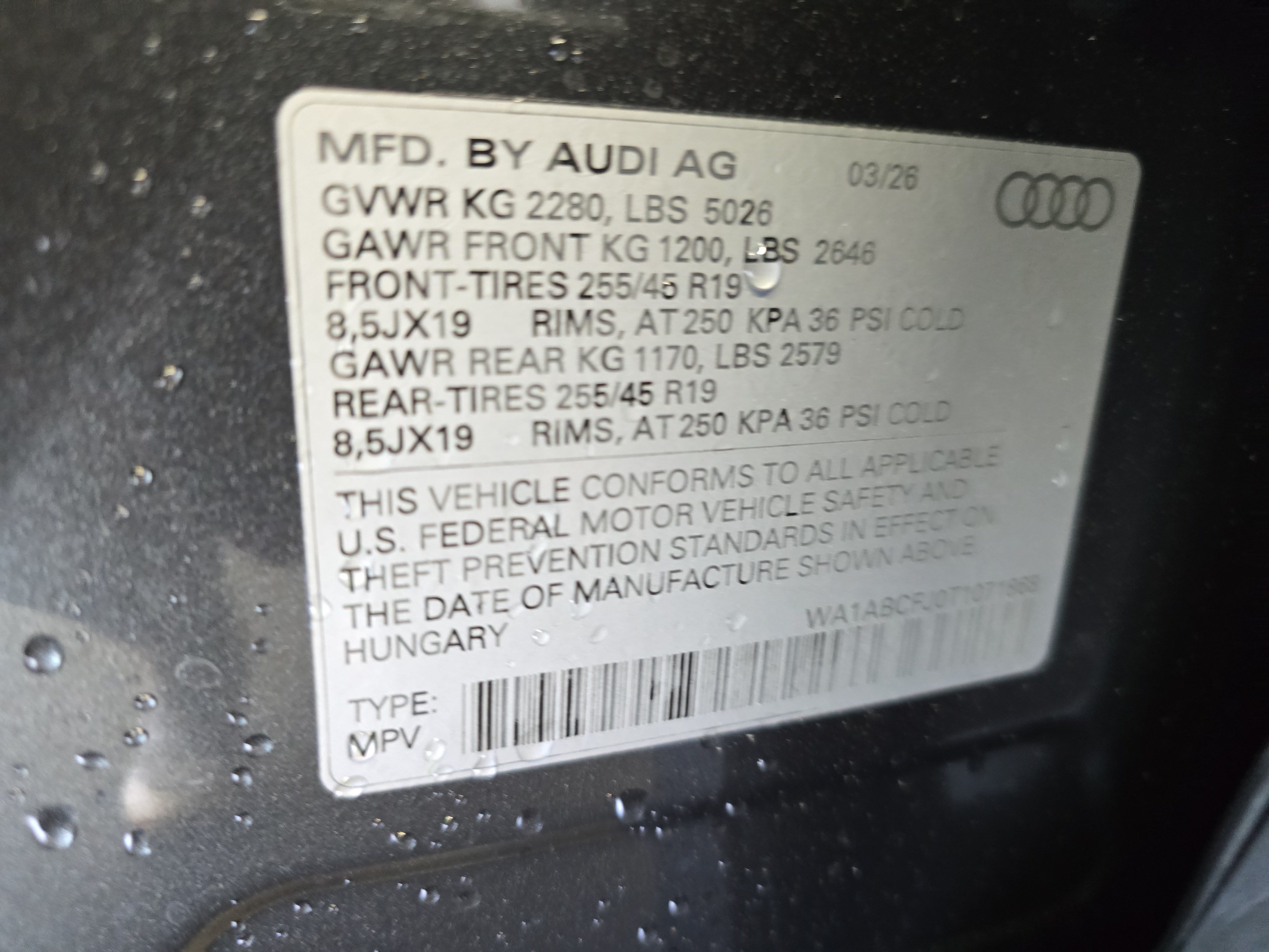 New 2026 Audi Q3 quattro 2.0T AWD/4WD image 34