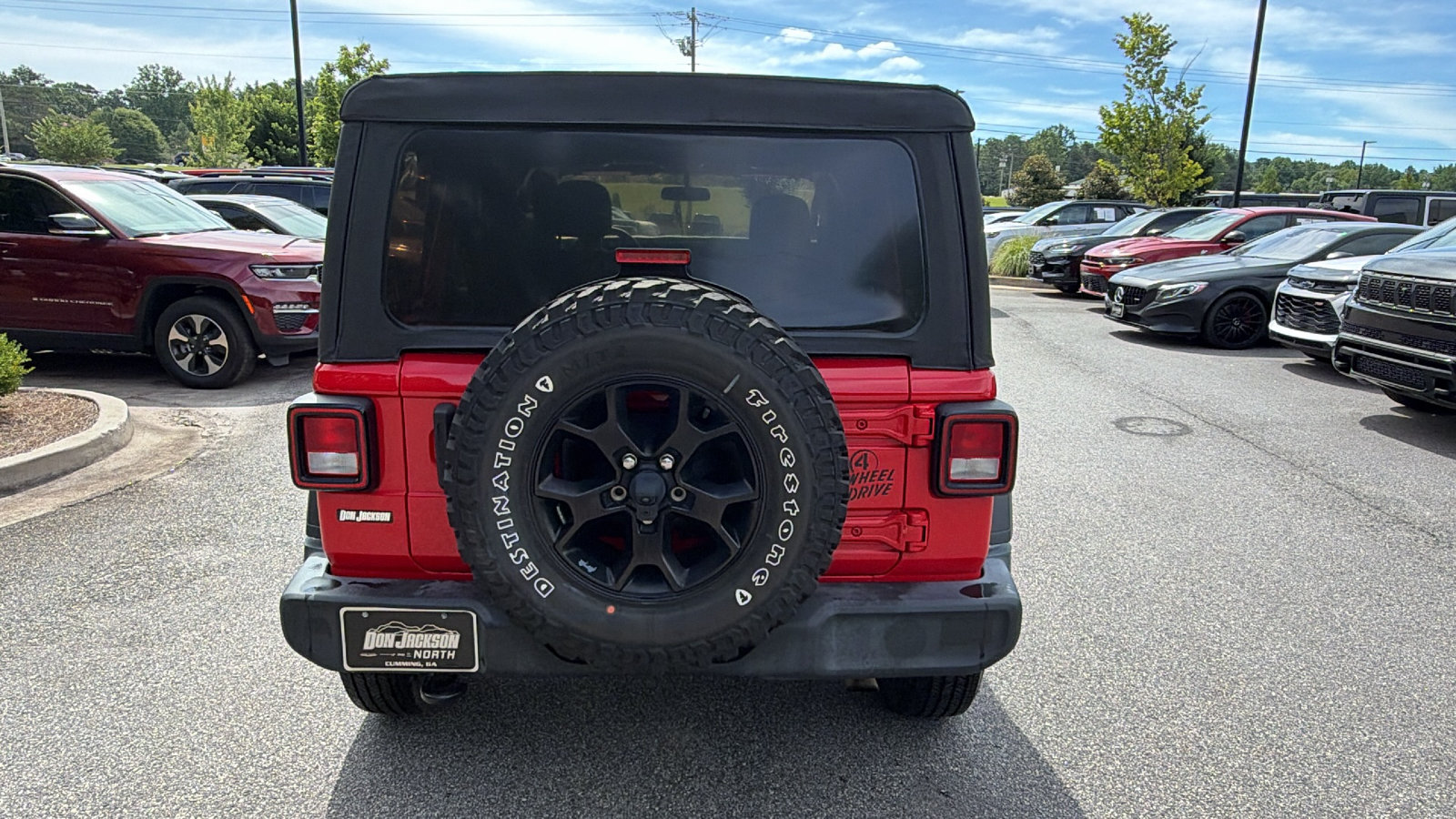 Used 2022 Jeep Wrangler Unlimited Sport AWD/4WD image 9