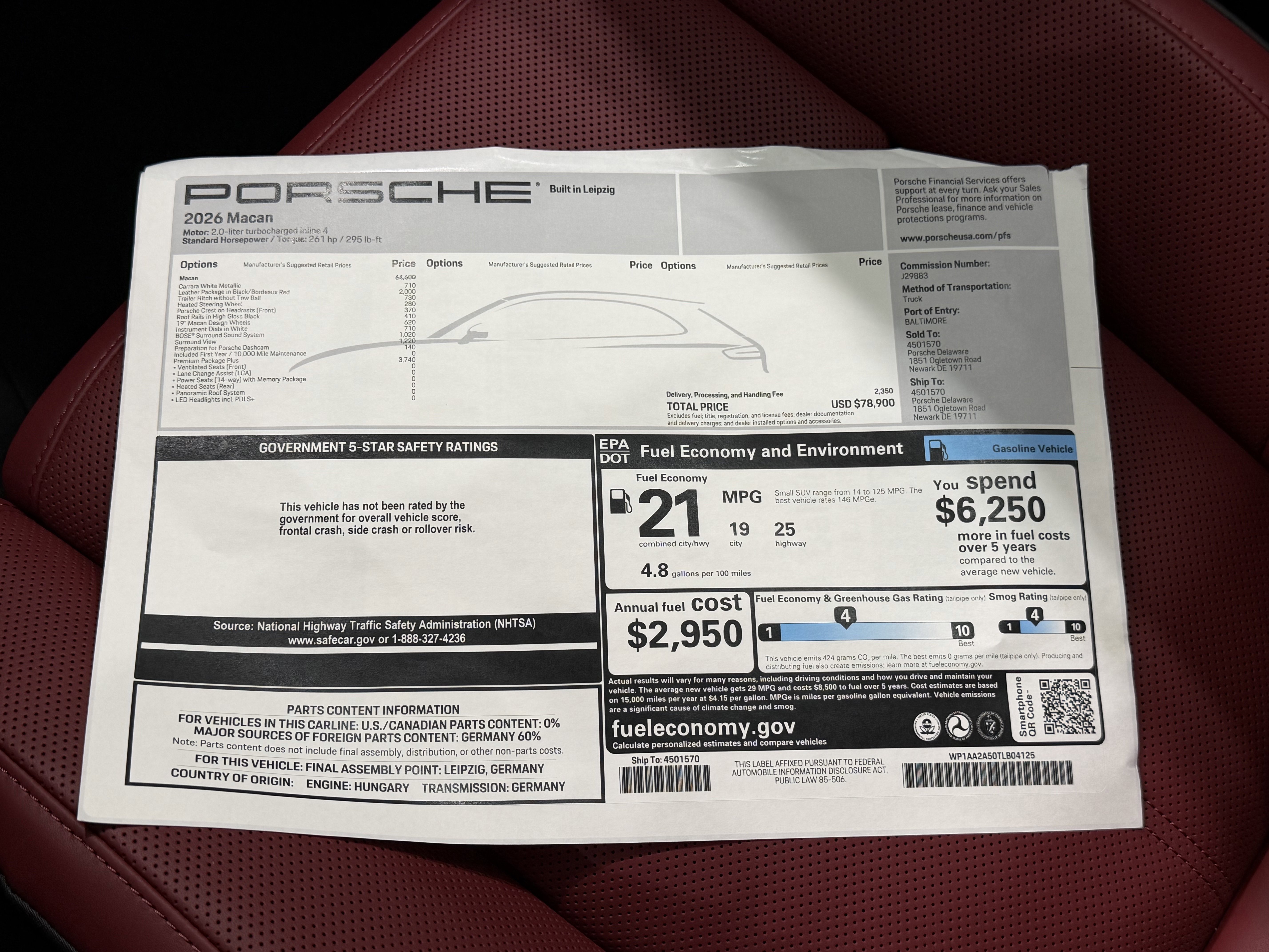 New 2026 Porsche Macan image 56