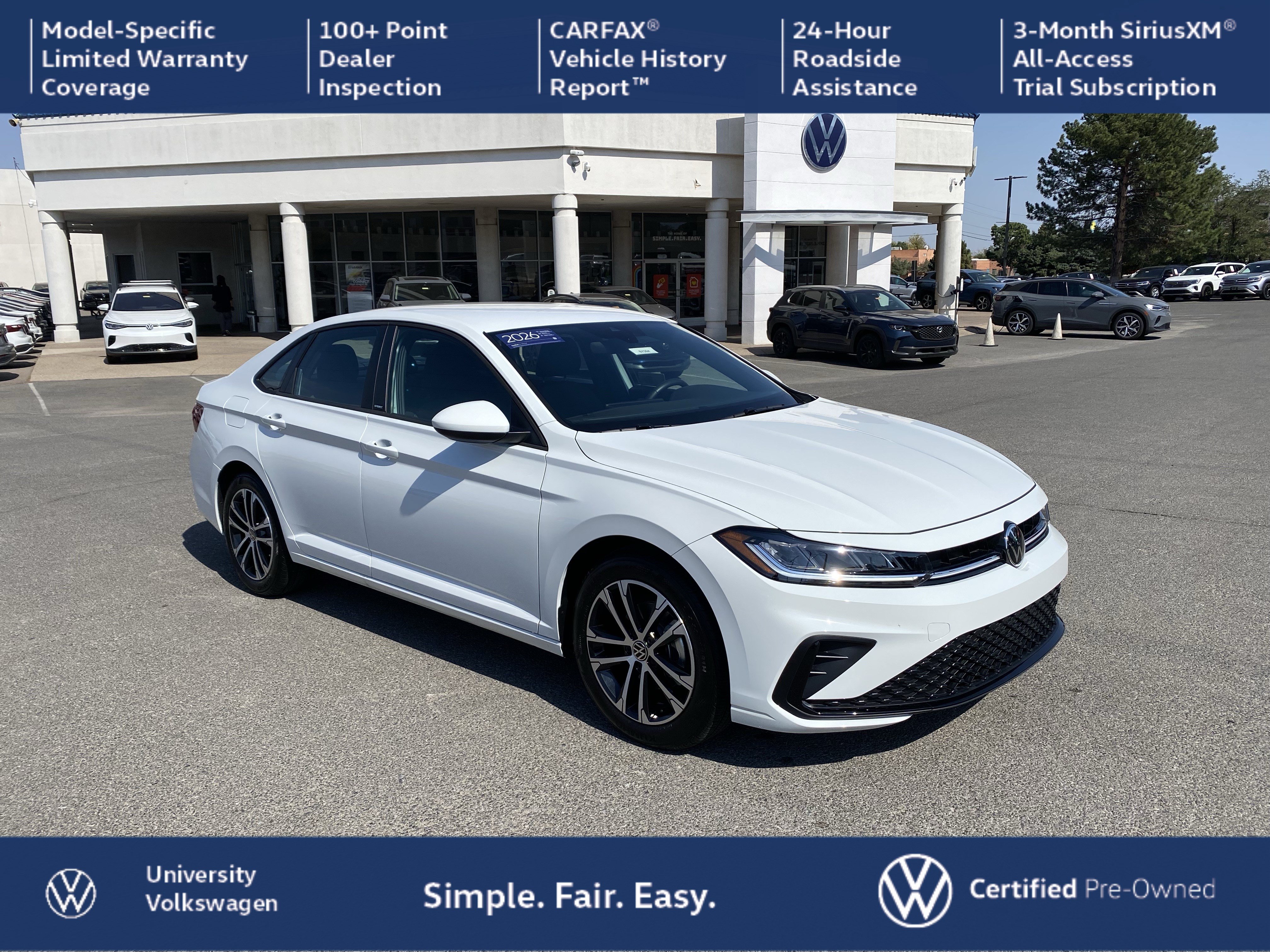 Certified 2026 Volkswagen Jetta Sport FWD image 1