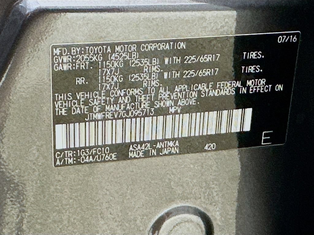 Used 2016 Toyota RAV4 XLE FWD image 37