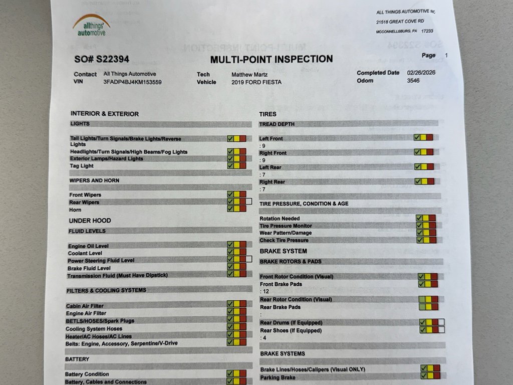 Used 2019 Ford Fiesta SE image 32