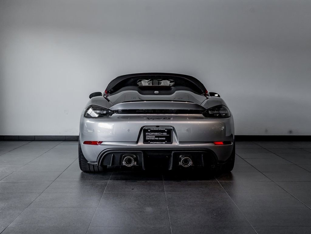 Certified 2024 Porsche 718 Boxster Spyder RS RWD image 4