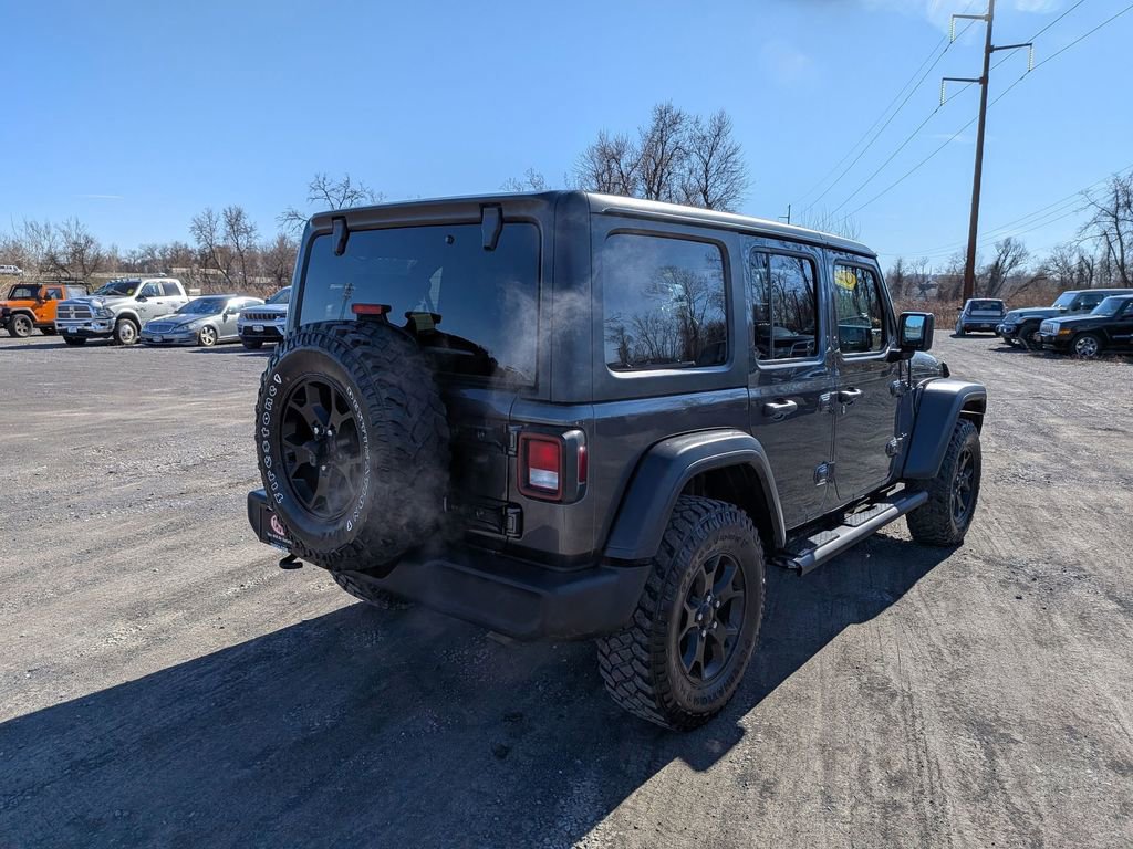 Used 2020 Jeep Wrangler Unlimited Willys image 3
