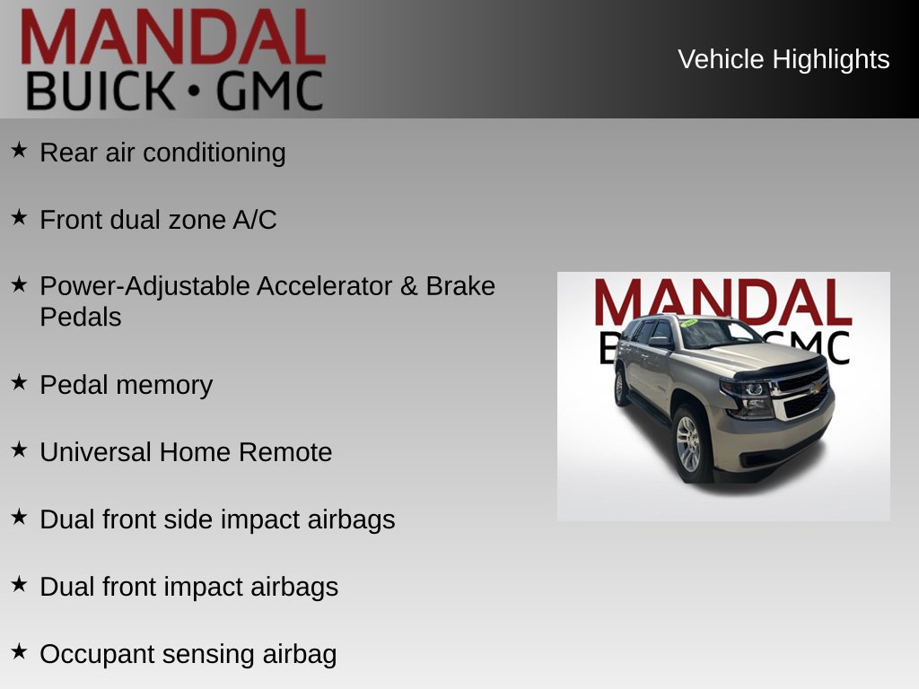 Used 2016 Chevrolet Tahoe LT RWD image 6