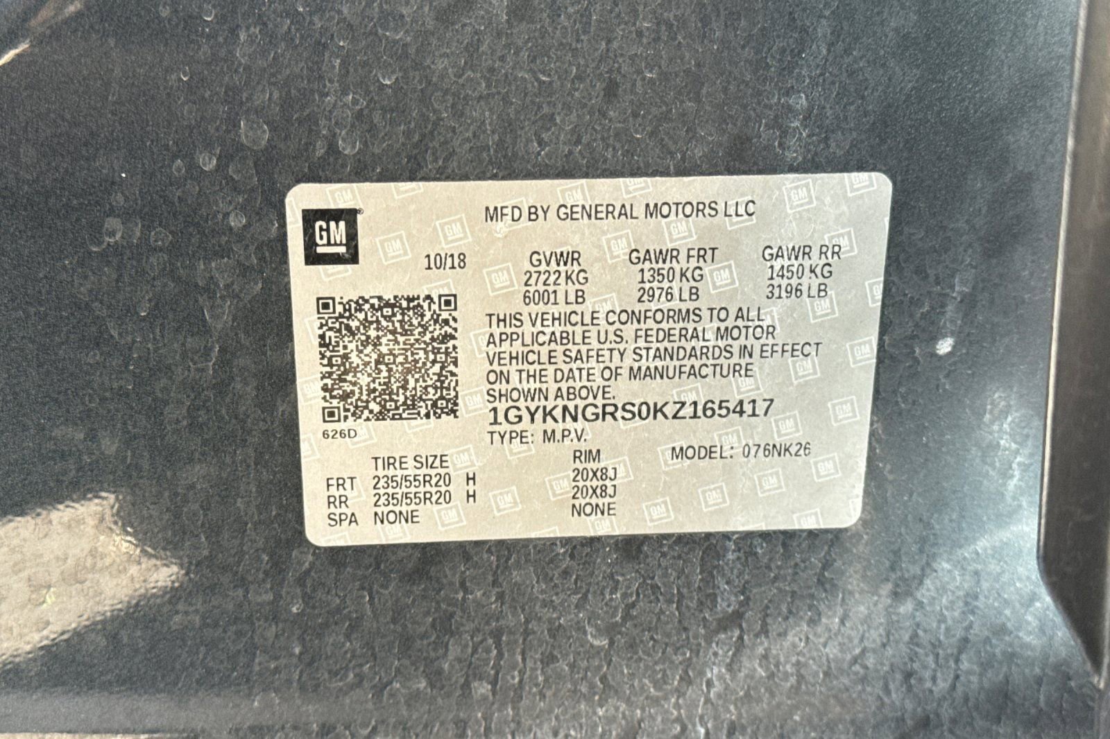 Certified 2019 Cadillac XT5 Platinum AWD/4WD image 36