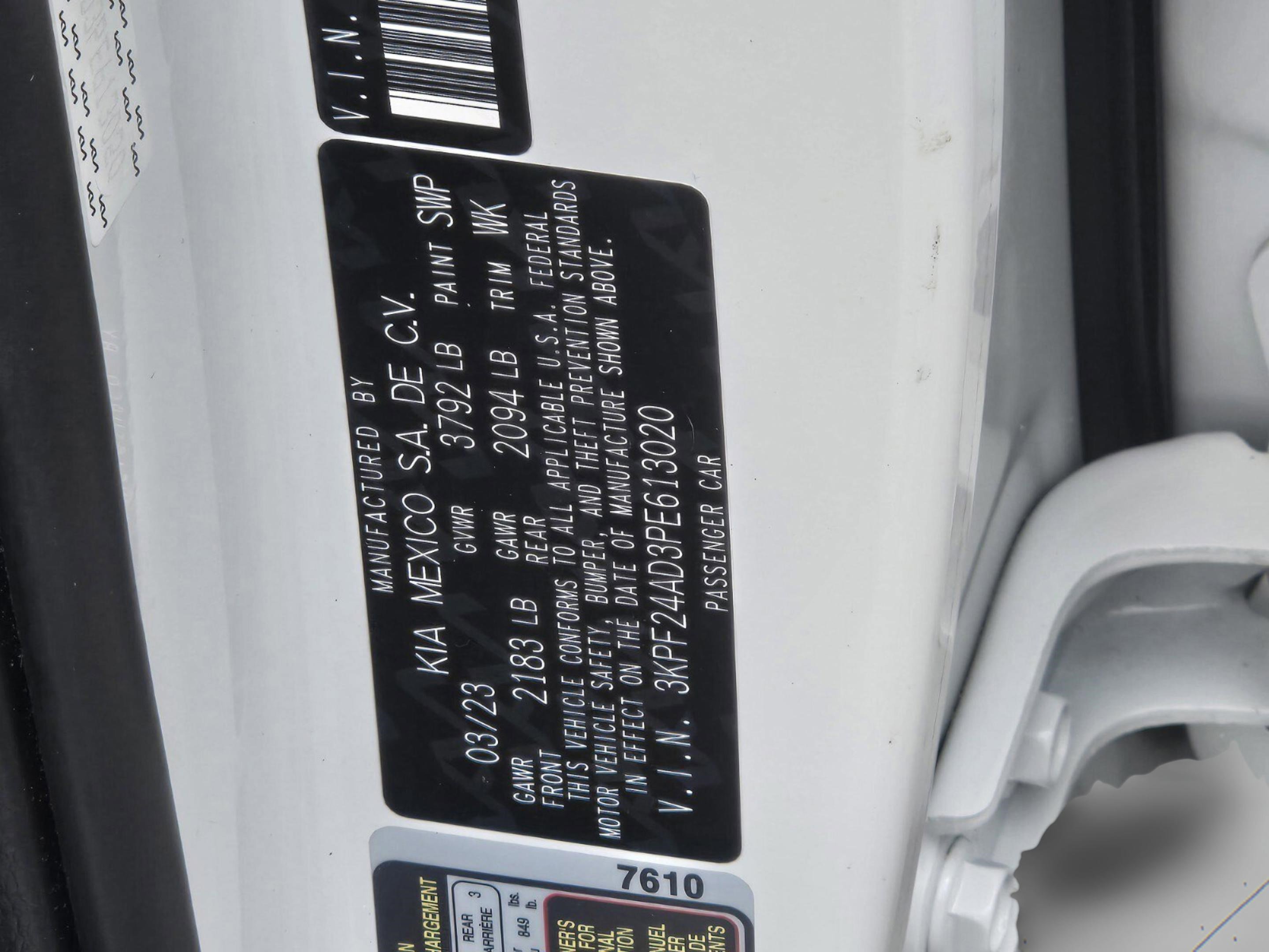 Used 2023 Kia Forte LXS w/ LXS Technology Package image 37