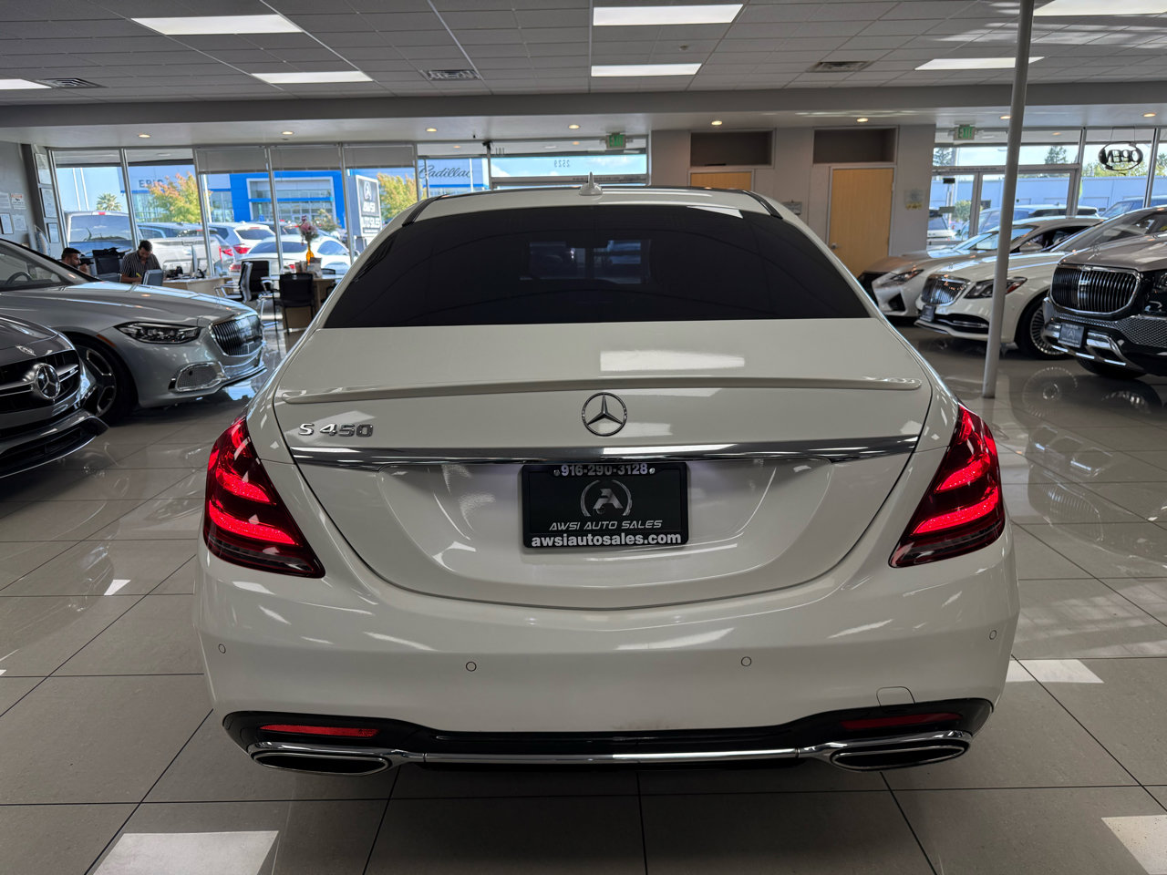 Used 2019 Mercedes-Benz S 450 Sedan w/ AMG Line Exterior image 6