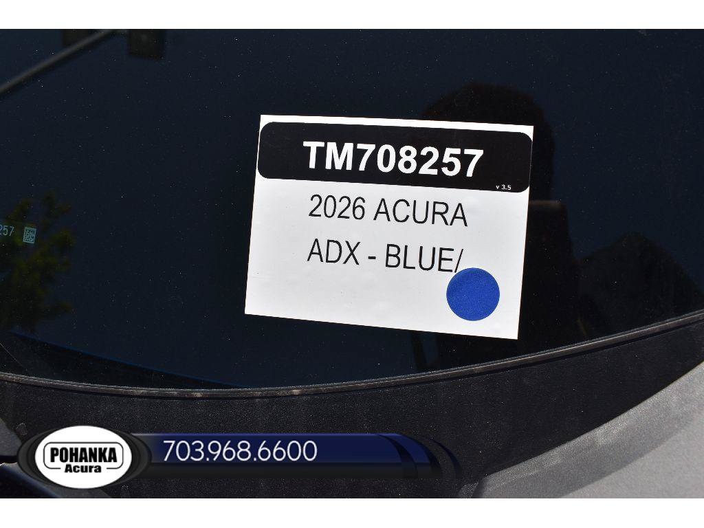 New 2026 Acura ADX A-Spec w/ Advance Package AWD/4WD image 37