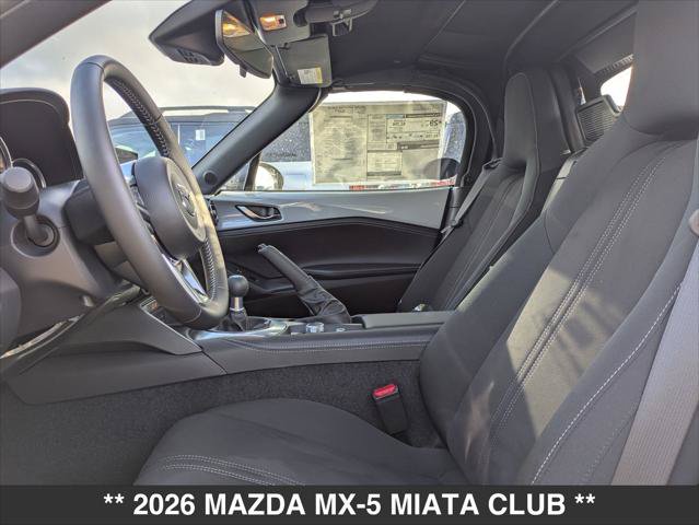 New 2026 MAZDA MX-5 Miata Club w/ Weather Package RWD image 12